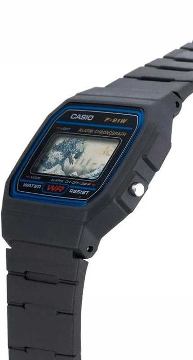 Casio F91W Modificado – Edição Godzilla, Novo