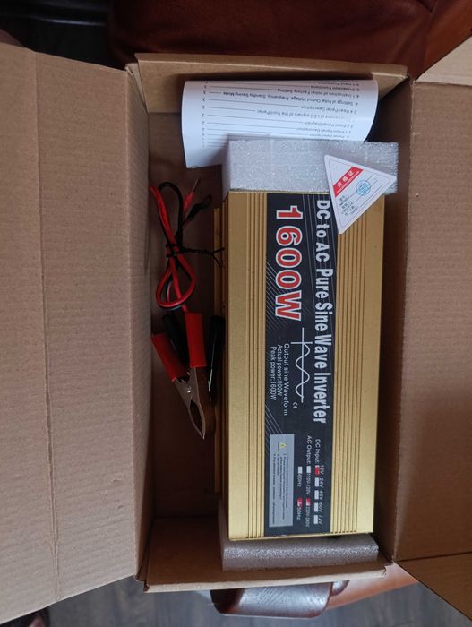 Инвертор с 12 вольт в 220 вольт