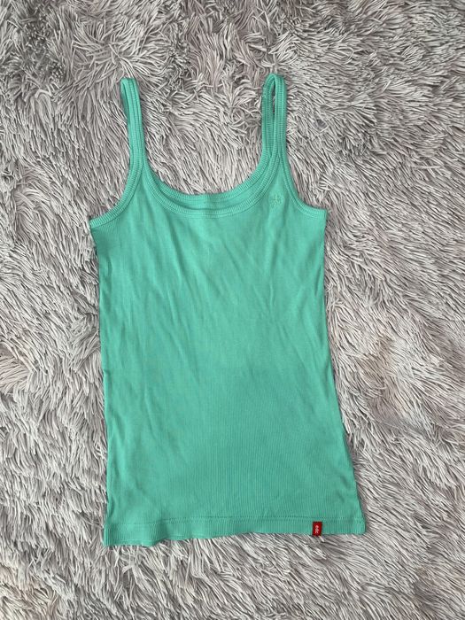 top zielony miętowy edc by Esprit na ramiączkach L