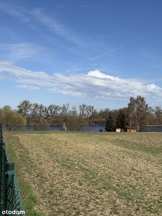 Działka budowlana 750 m² Lusówko widok na Jezioro Lusowskie
