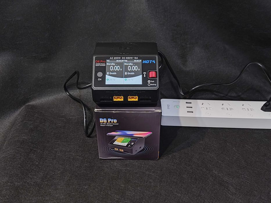 Hota D6 PRO та HOTA D6ULTRA Двопортовий зарядний пристрій