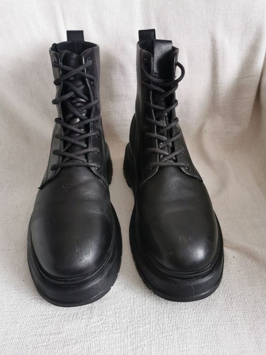 Vagabond Jeff skórzane glany trzewiki botki chunky boots 41