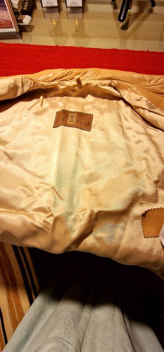 Casaco em pele Beje da casa das peles