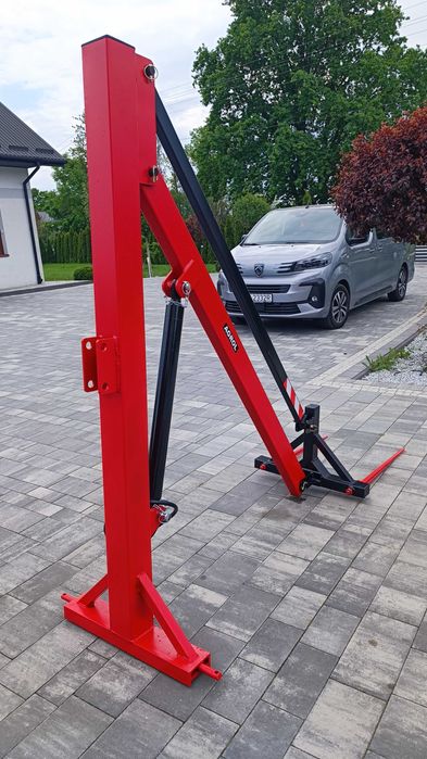 Widły do balotów ładowacz na tuz hydrauliczny z samopoziomem mocna solidna konstrukcja