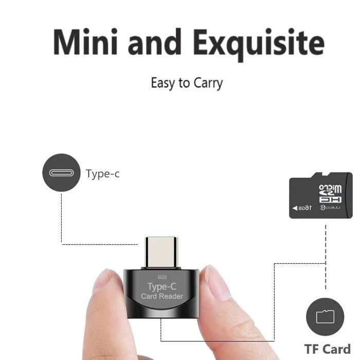 Кардридер Тайп си картридер Card reader Type c ОТГ OTG: 95 грн. - Інші ...