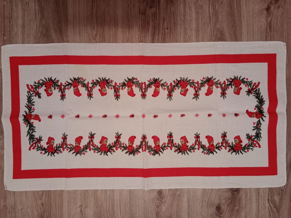 Obrus,obrusik,bieżnik,używane,święta