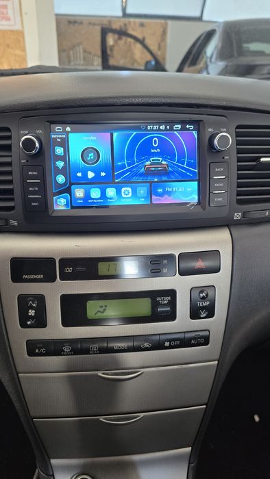 Entregas grátis zona grande Porto Rádio Android 14 Toyota Corolla E120