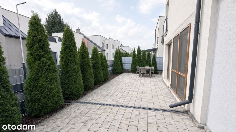 Umeblowany Apartament z dwoma Ogródkami