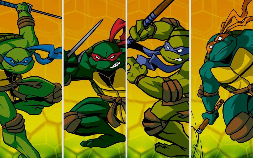 Poster gigante Tartarugas Ninja