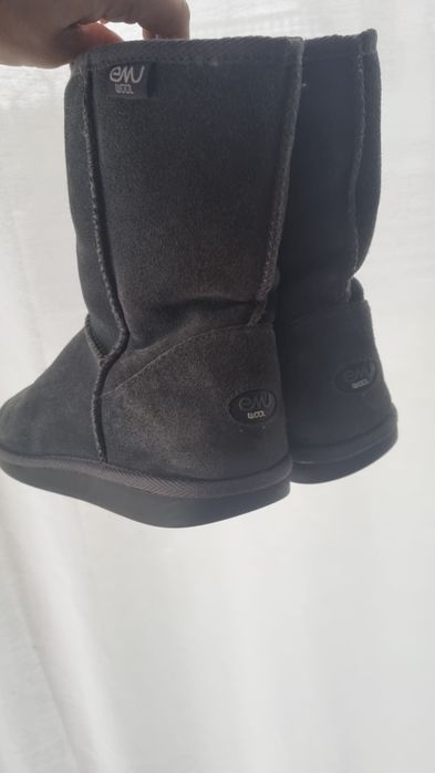 Emu buty na śnieg i mróz ocieplane wełna owcza skóra