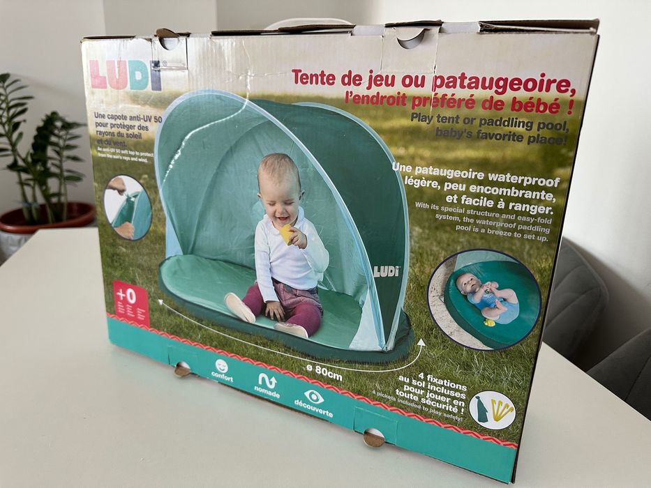 Tenda/abrigo solar bebé/criança