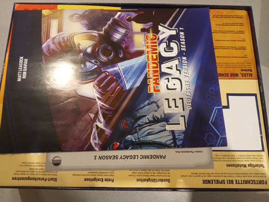 Pandemic legacy. Season 1, deutsche version