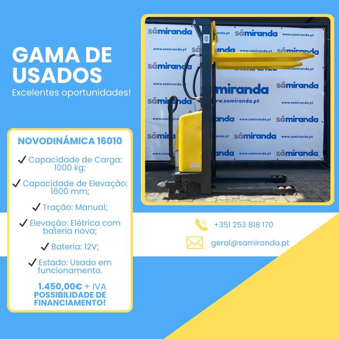 Stacker com Elevação Elétrica