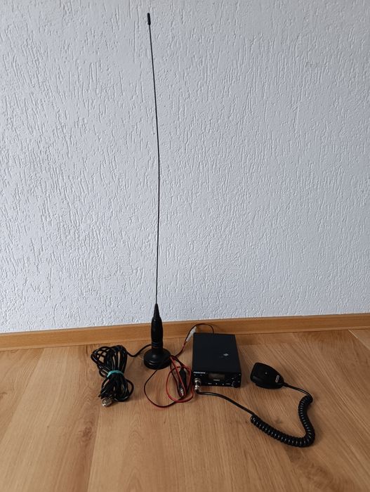 Zestaw CB Radio President Teddy + Antena President 84 cm (Podstawa magnetyczna)