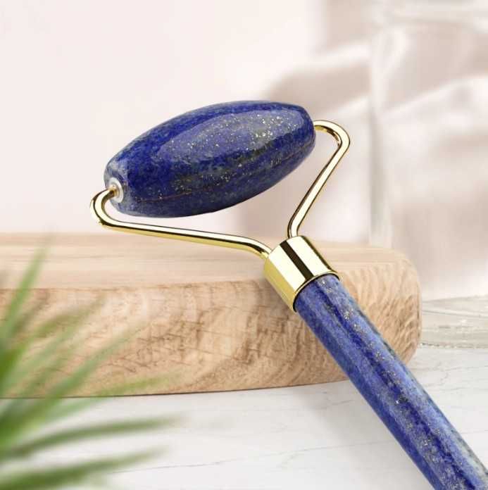 Roller do twarzy Gua Sha z naturalnego lazurytu 4Fizjo !!!