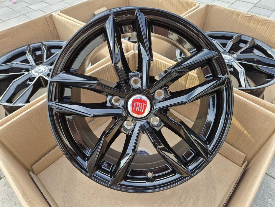 Felgi 16" 5x118 Damina BUS Fiat Ducato Peugeot Boxer Citroen Jumper Czarne Nowe | #DM05