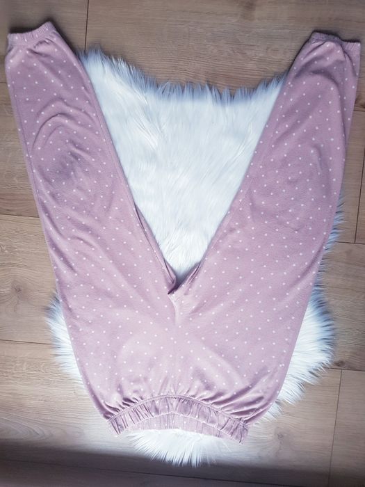 Polarowe spodnie damskie od piżamy marki H&M rozmiar S/M/L