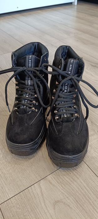 Buty ocieplane za kostkę