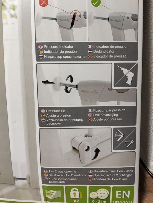 Grade de segurança para crianças