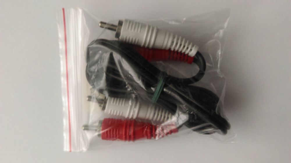 Кабель провод шнур межблочный 2RCA-2RCA тюльпан.