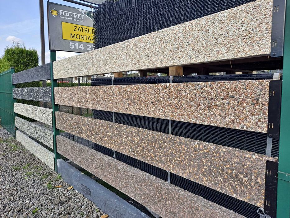 Ogrodzenie palisadowe panelowe nowoczesne