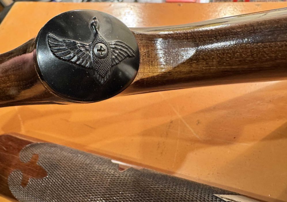 Coronha e fuste para caçadeira Remington