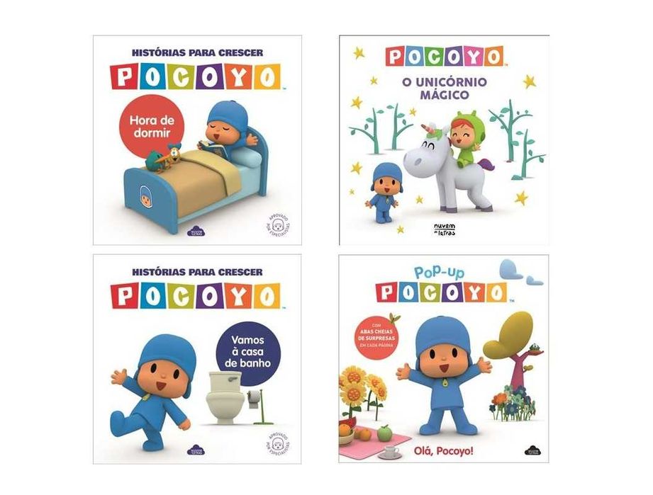 Pocoyo: Vamos à Casa de Banho / Pop-Up/ Unicórnio Mágico/.. -Desde 6€