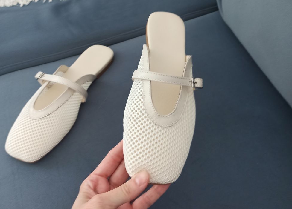 Шкіряні сабо, 38 розмір