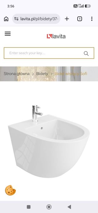 Bidet lavita + stelaż podtynkowy KK-Pol