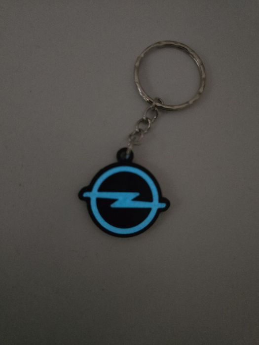 Breloczek Opel - Świeci w Nocy! 3d - Druk3d fidget Keychain mixGadzet