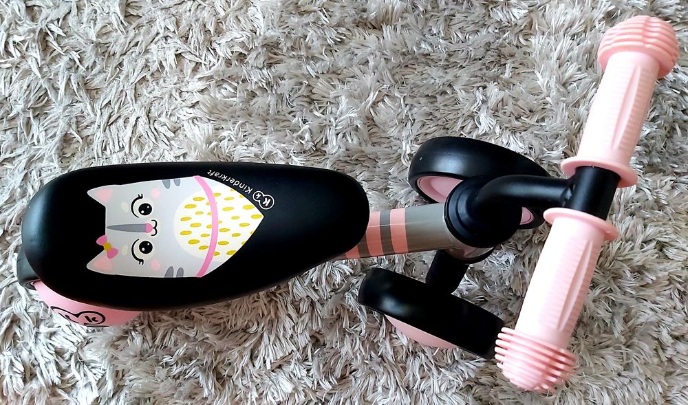 Nowy rowerek biegowy Kinderkraft Cutie 6" Różowy
