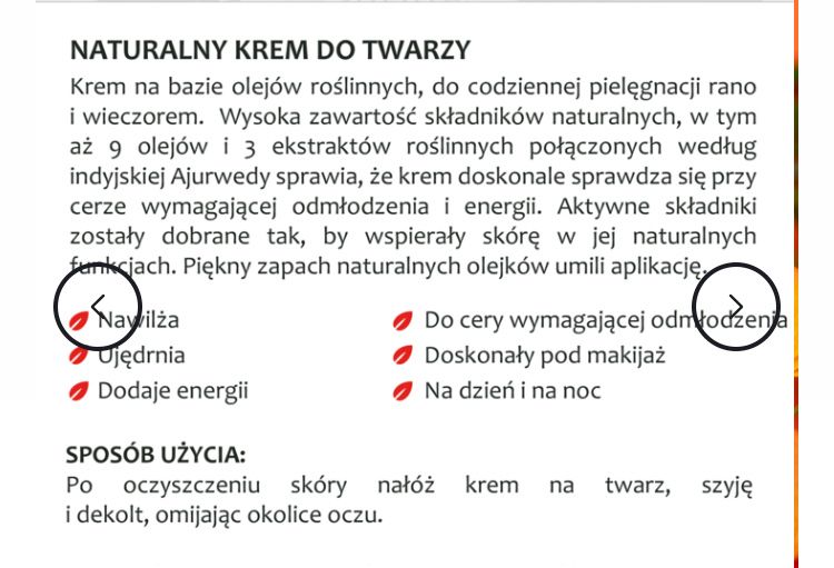 Orientana Krem do twarzy Ashwagandha żeń-szeń indyjski, 40 g