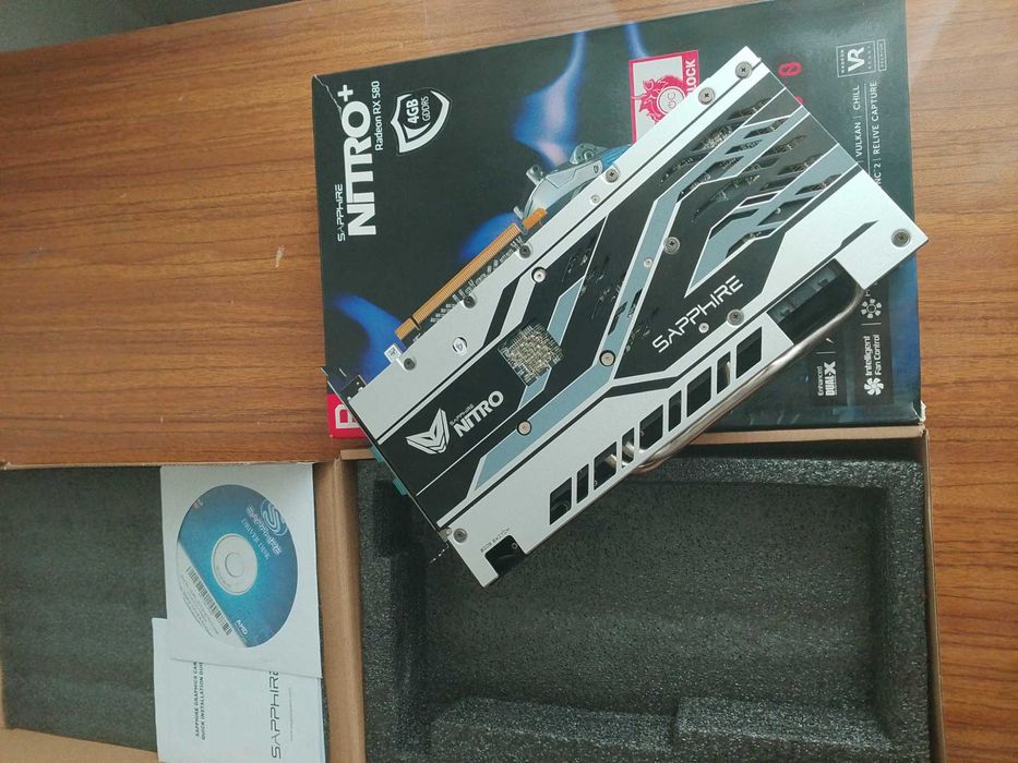 Продам відеокарту Radeon RX 580 Nitro 4GB