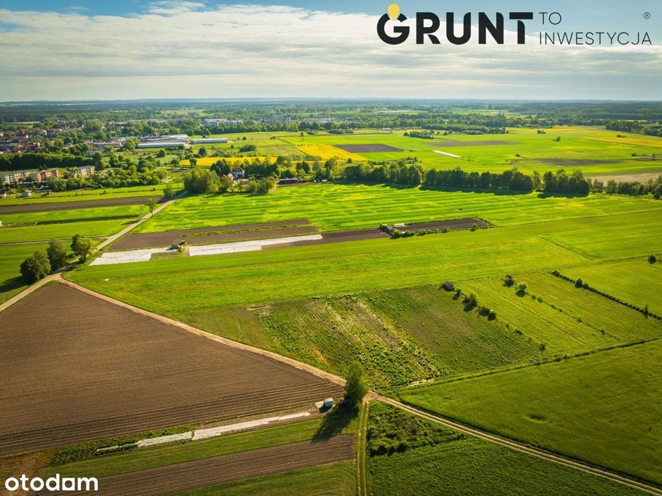 Kompleks działek budowlanych - pod inwestycję