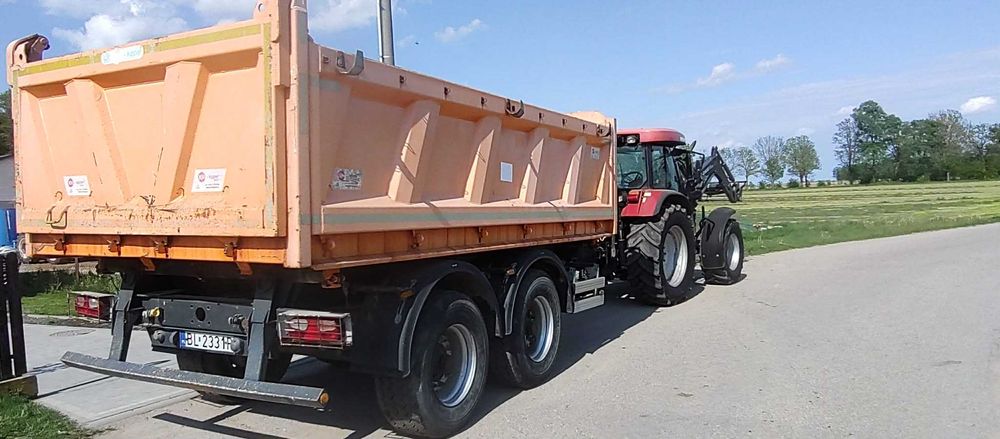Przyczepa KH-Kipper tandem wywrotka 12,5 T lad