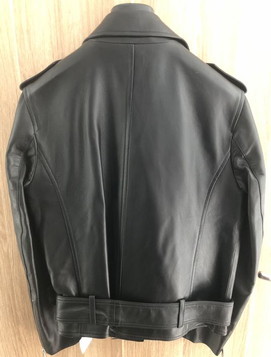 • KARL LAGERFELD - Nowa Kurtka Ramoneska - 100% Naturalna Skóra - r. M