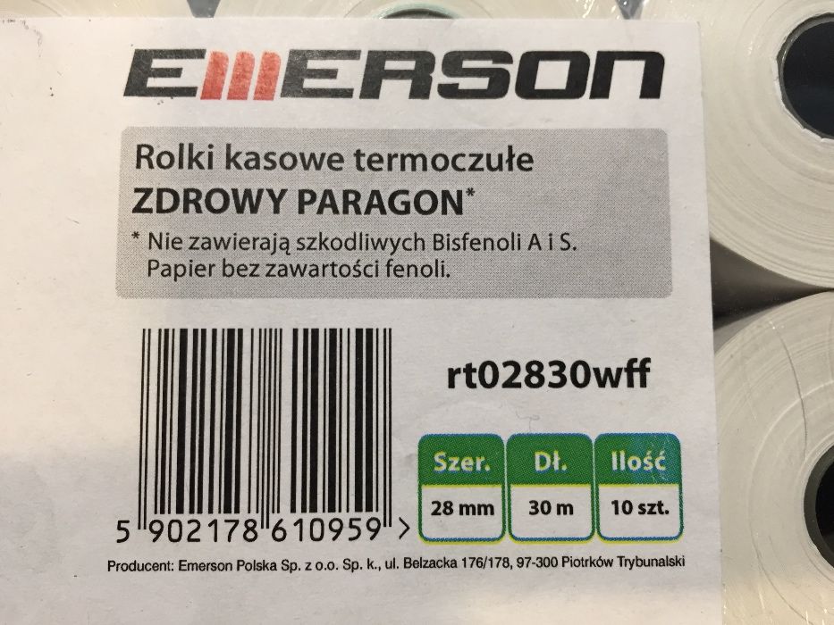 Rolki kasowe termoczułe 28/30 8szt