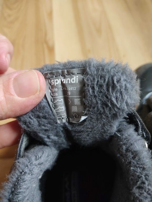 Buty zimowe dzieciece ocieplane