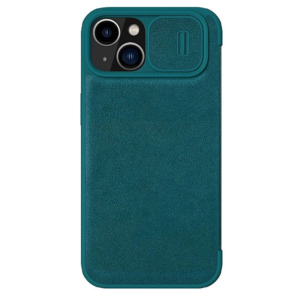 Nillkin Qin Leather Pro Case etui iPhone 14 Plus osłona na aparat kabu