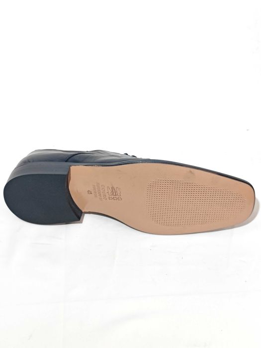 Sapato Homem Couro Preto - Tamanho 45 - Novos