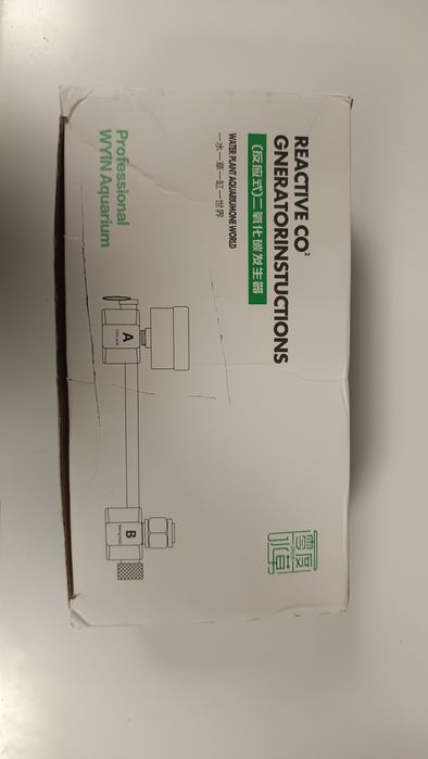 Kit Gerador de CO₂ para Aquário - Completo e Novo