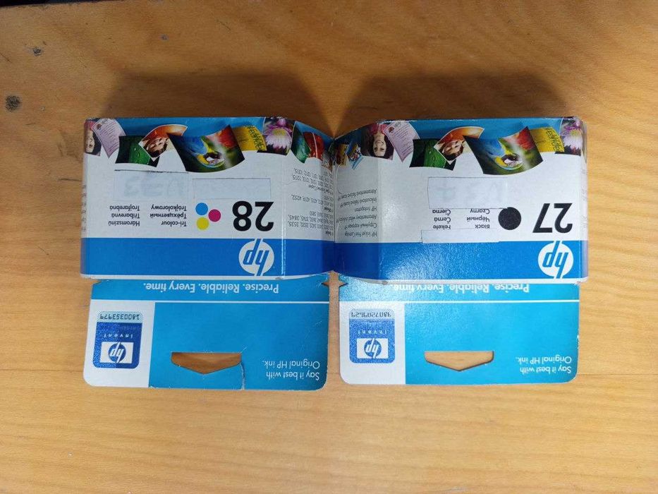 Набір із двох картриджів HP 27 Black C8727AE та HP 28 Tricolor C8728AE