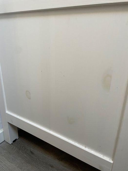 Armário-charriot com caixas de arrumação do IKEA