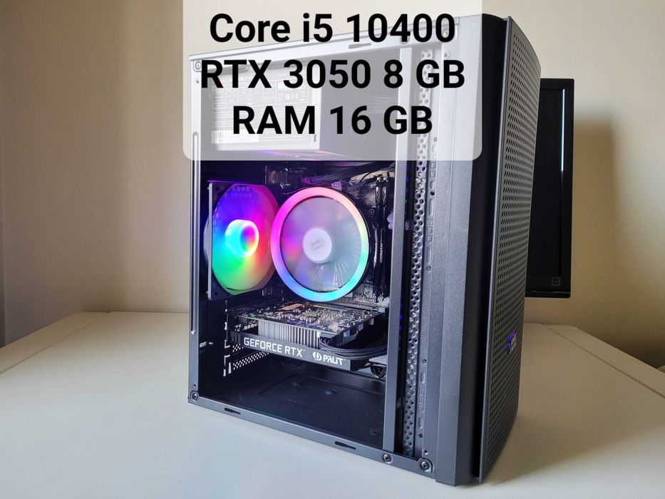 Gaming PC RTX 3050 + Core i5 10400