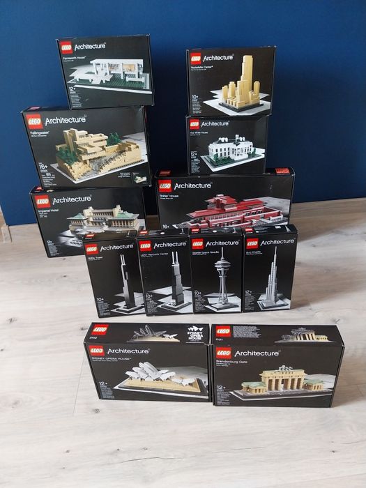 Zestaw Lego Archirecture Kolekcja prywatna 14 budowli
