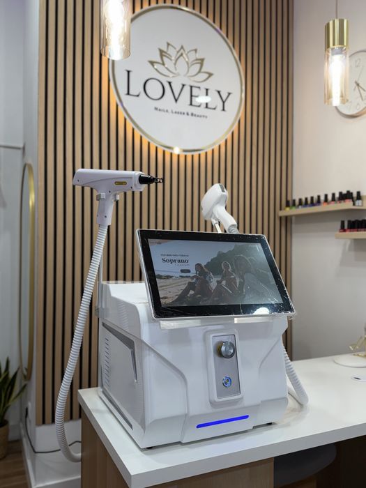 Maquina laser diodo 2 em 1 - 4 ondas, 4000w, Nova - Somos Empresa