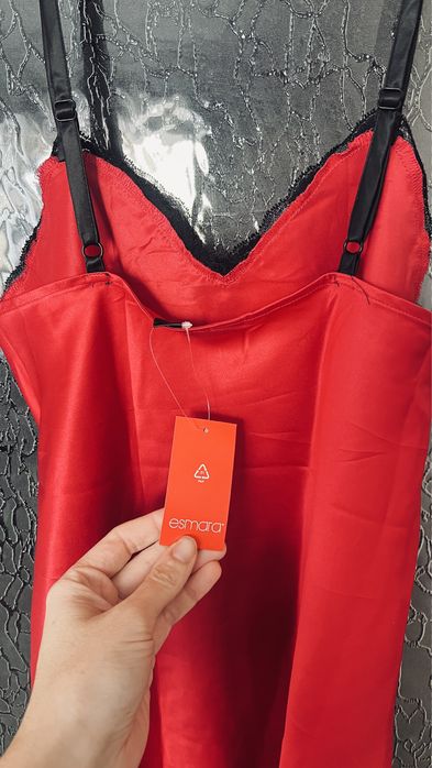 Пеньюар нічний червоний