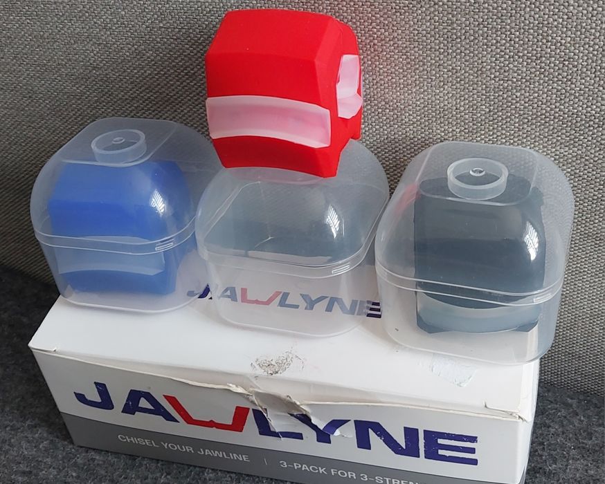 Gumy do ćwiczeń szczęki, żuchwy