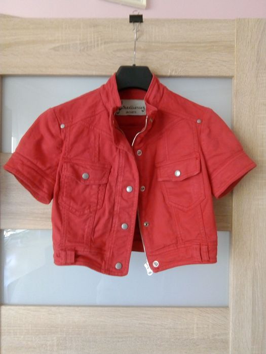 Krótka ramoneska Stradivarius, rozm. S - M