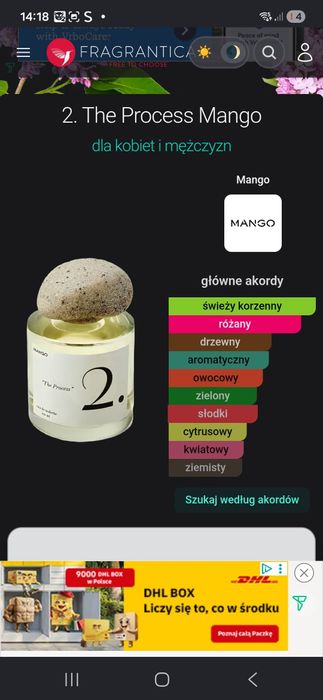 Woda 2. The process Mango